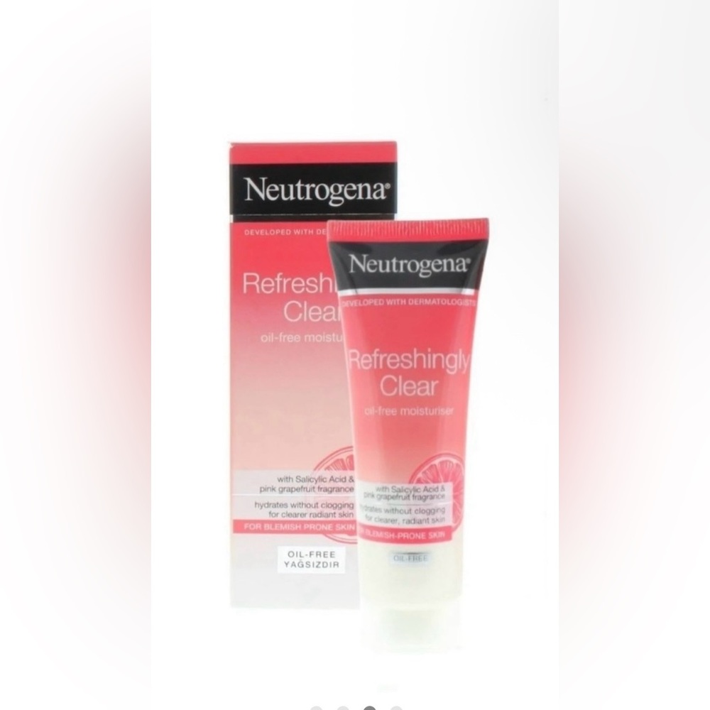 Neutrogena Refreshingly Clear Oil-Free Moisturizer - Pink Grapefruit